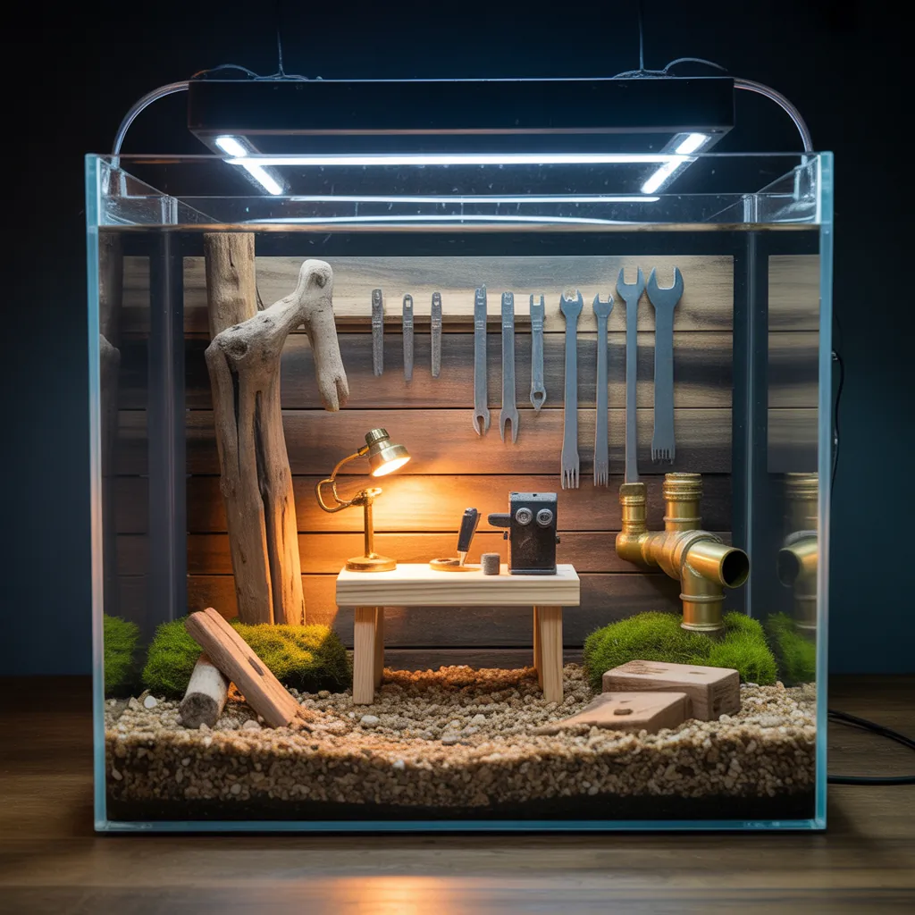 10 gallon fish tank themes