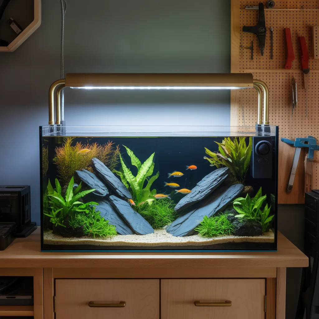 10 gallon fish tank themes