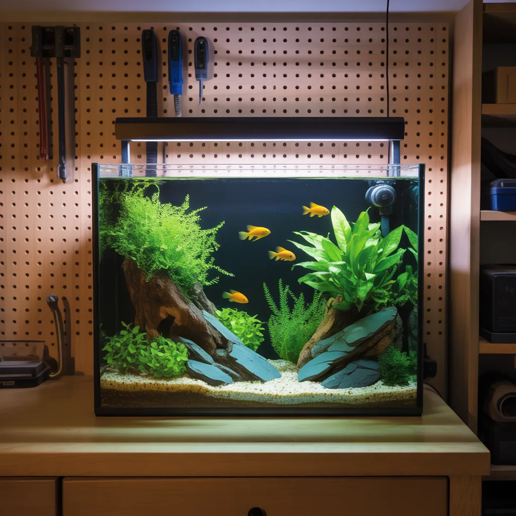 10 gallon fish tank themes