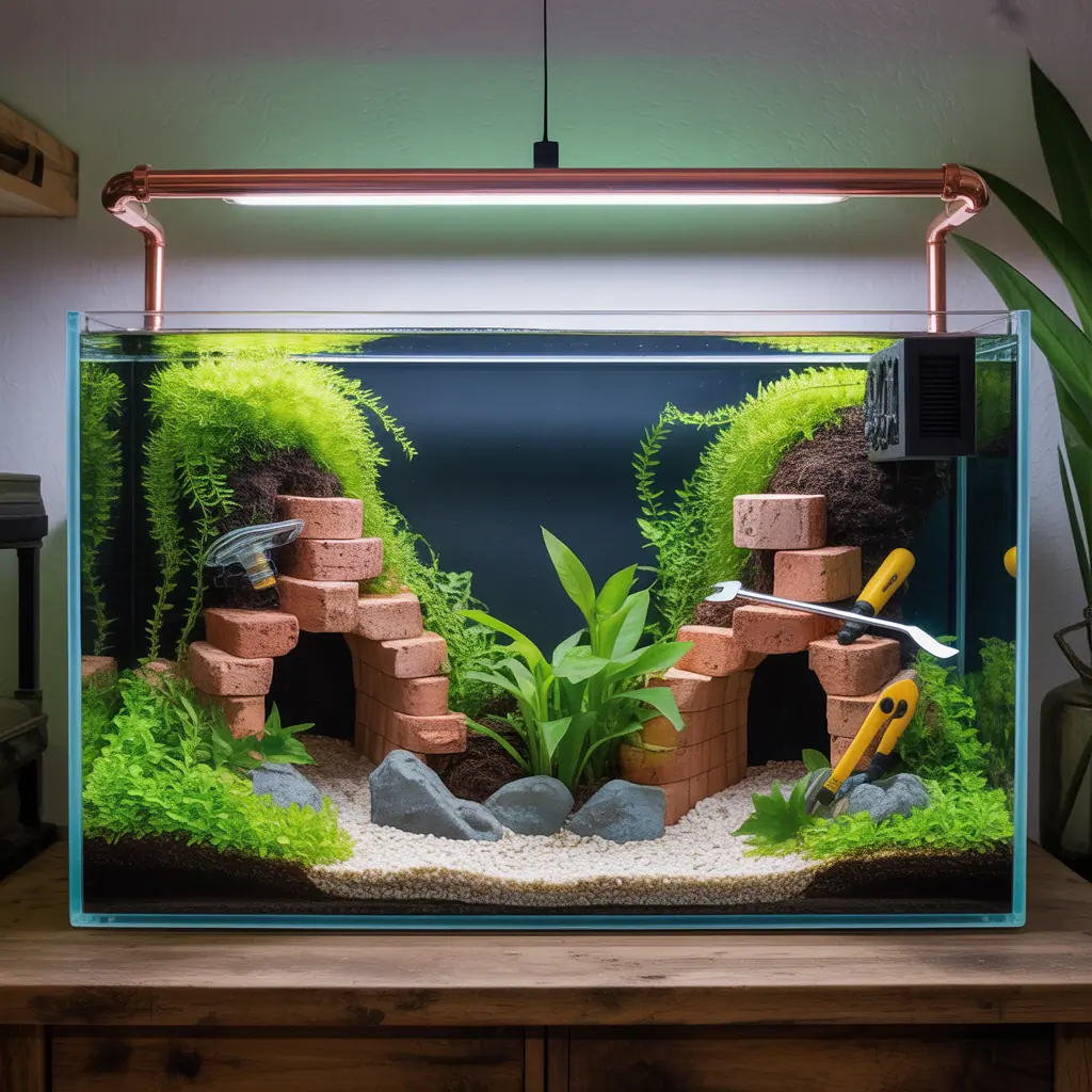 10 gallon fish tank themes