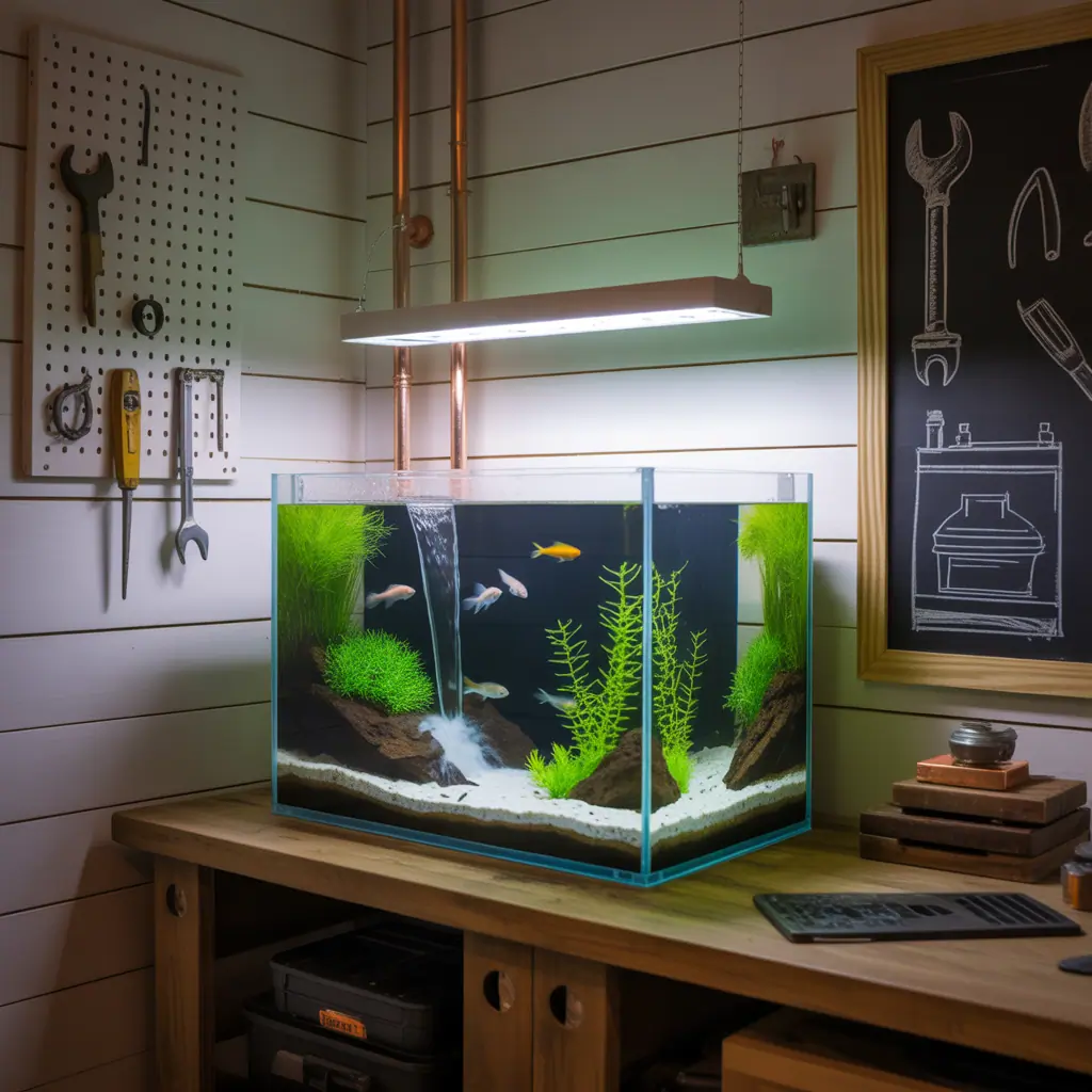10 gallon fish tank themes