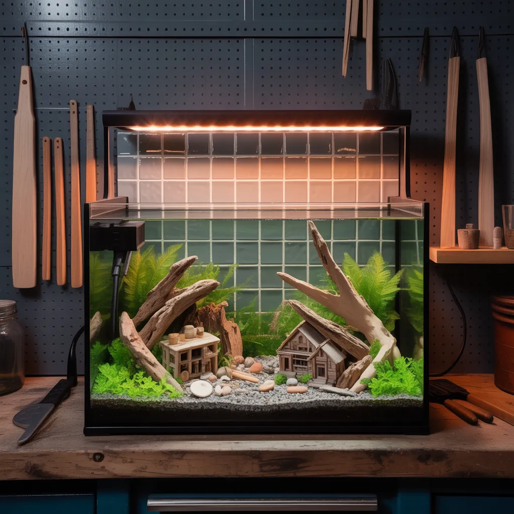 10 gallon fish tank themes