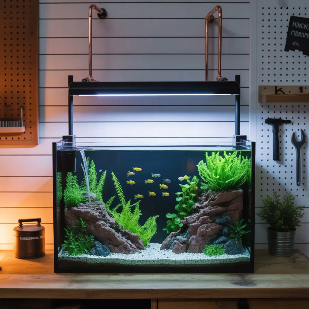 10 gallon fish tank themes