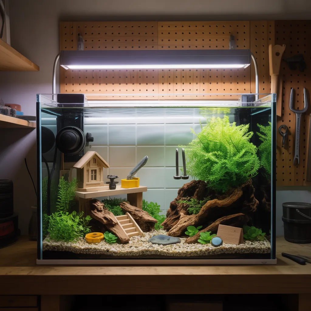 10 gallon fish tank themes