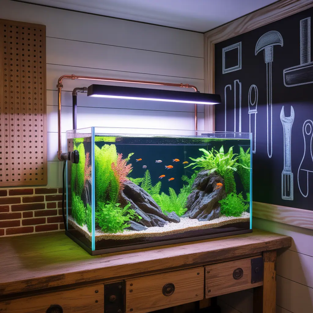 10 gallon fish tank themes