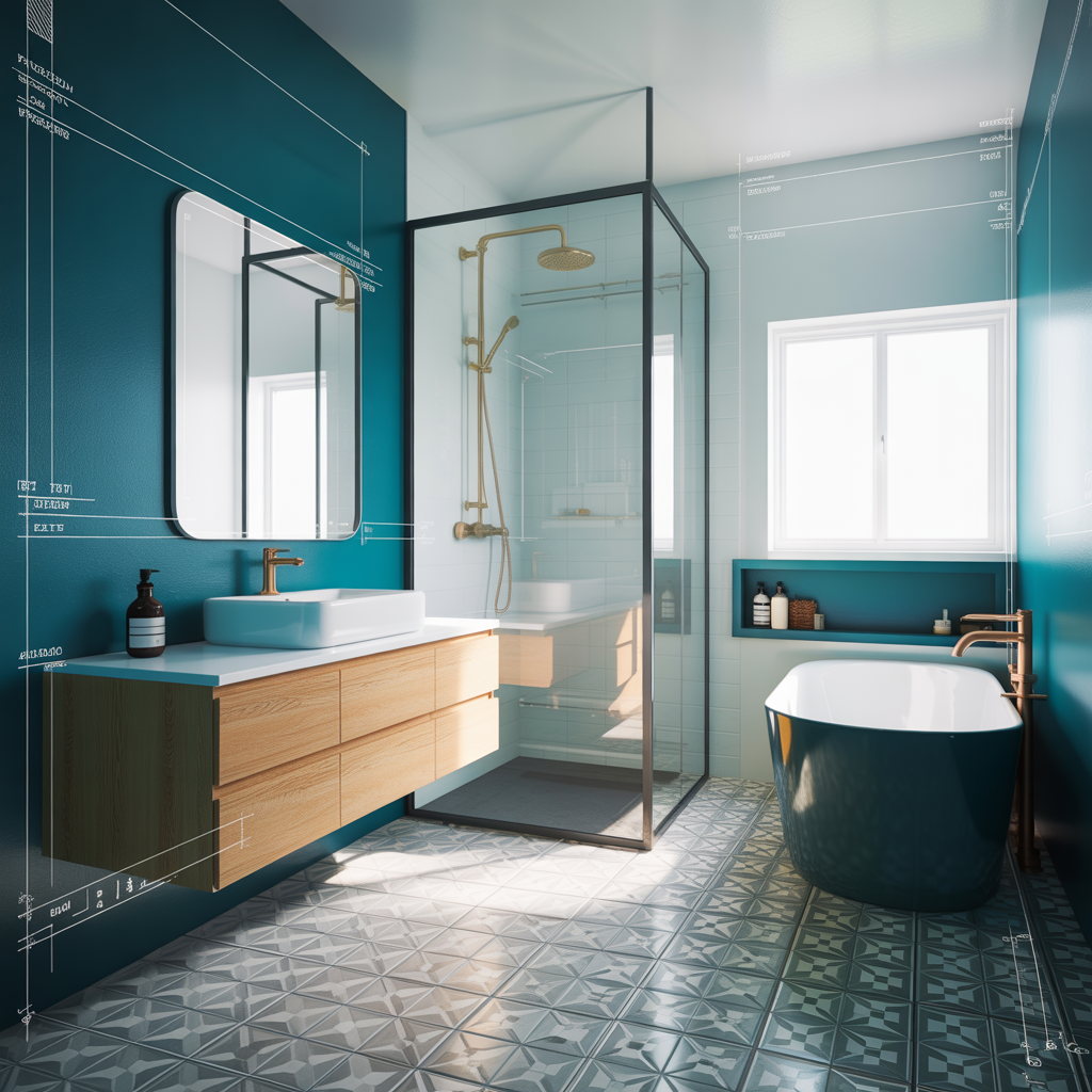 10x10 bathroom layout inspiration