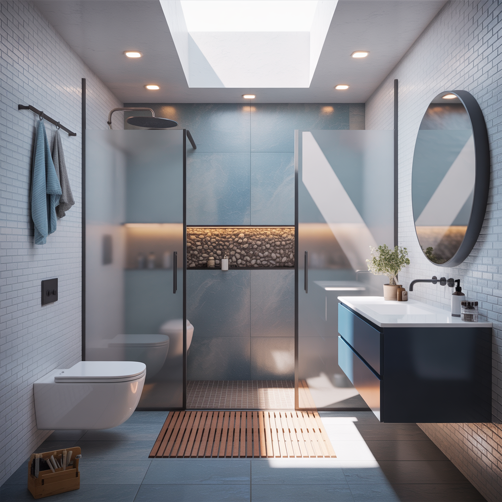 10x10 bathroom layout inspiration