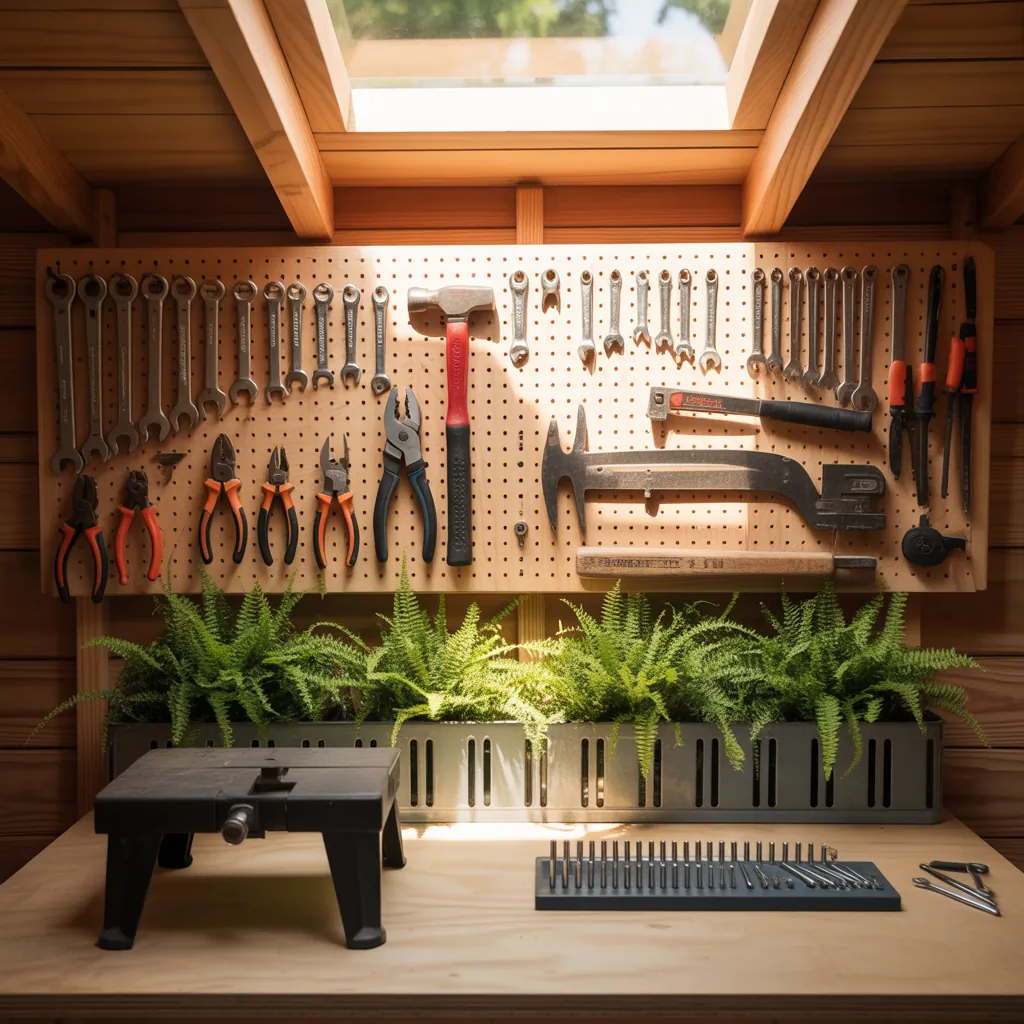 10x12 shed inside ideas