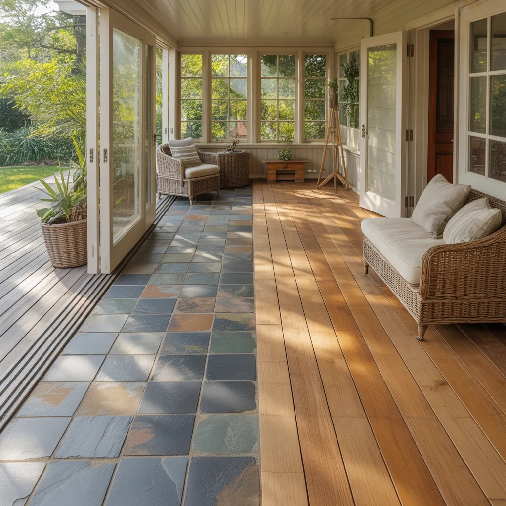 3 season room flooring ideas