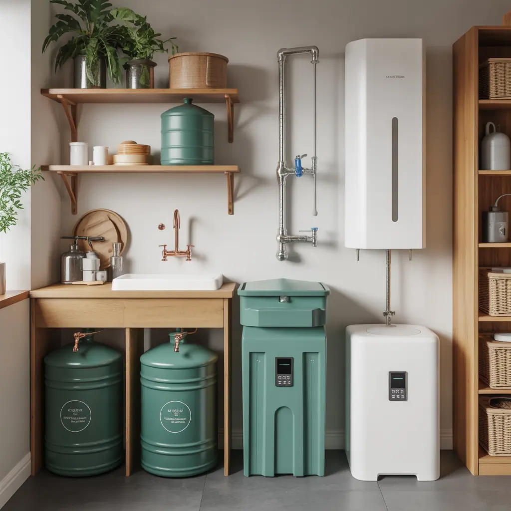 5 ideas for home water storage