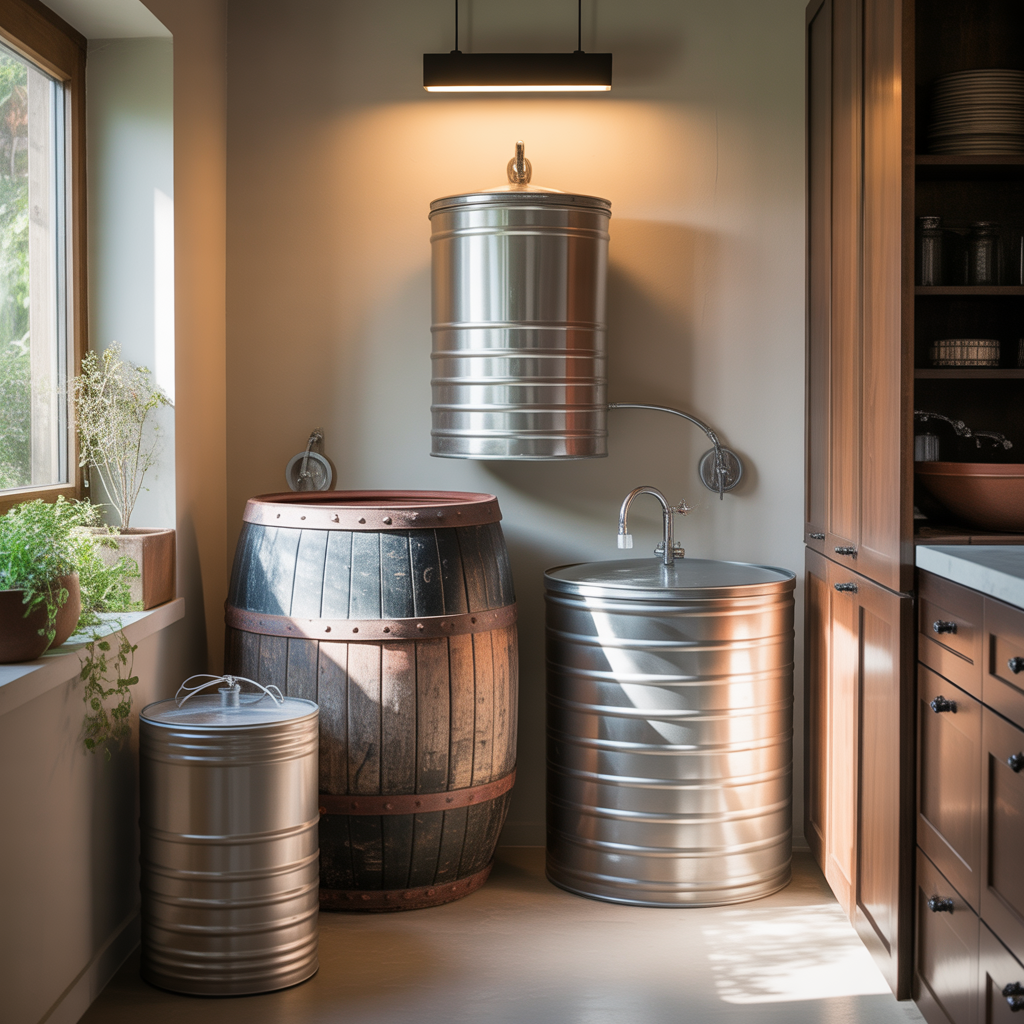 5 ideas for home water storage
