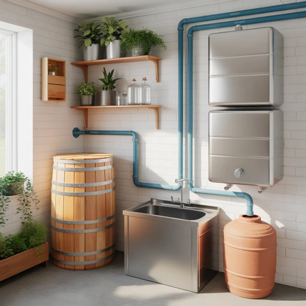 5 ideas for home water storage