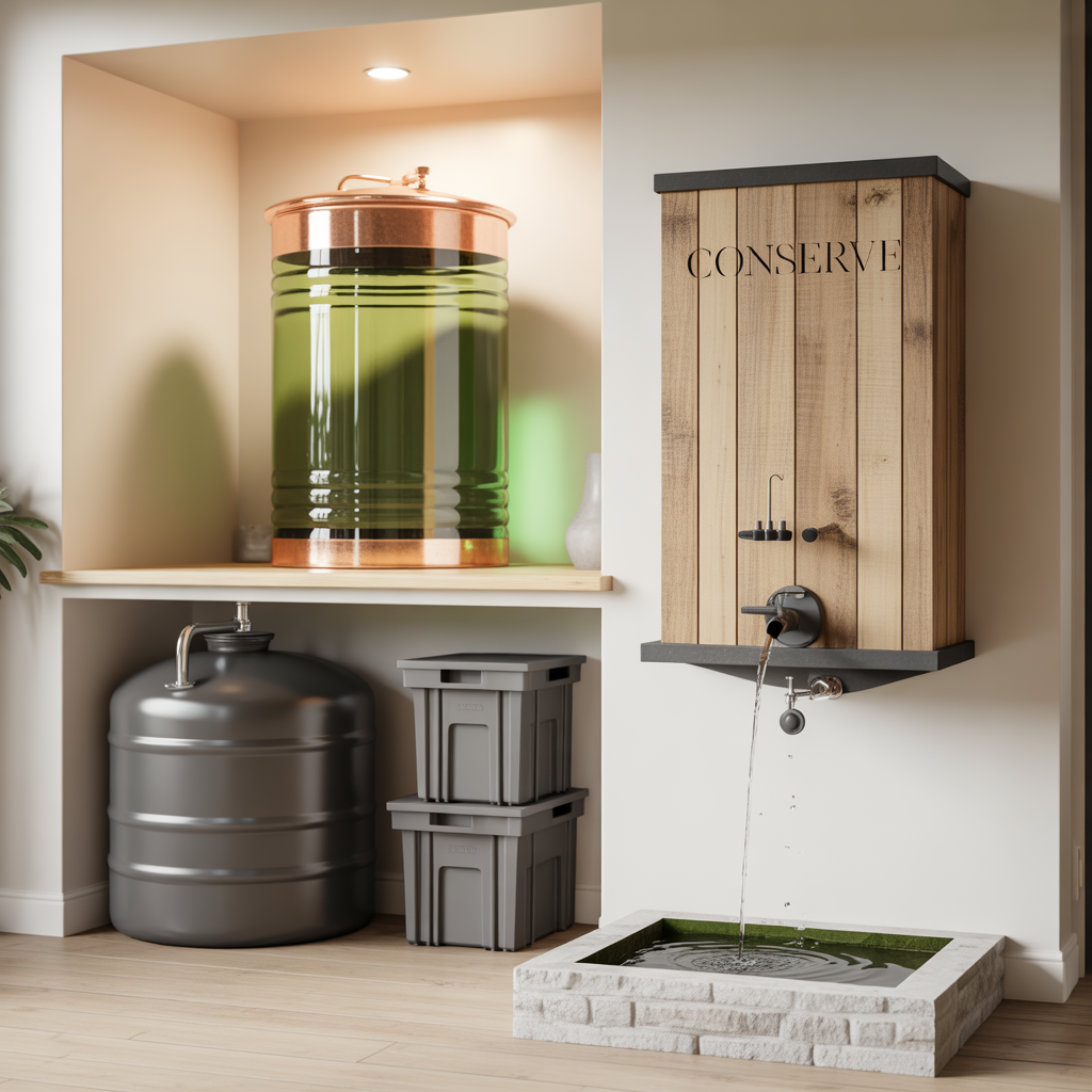 5 ideas for home water storage