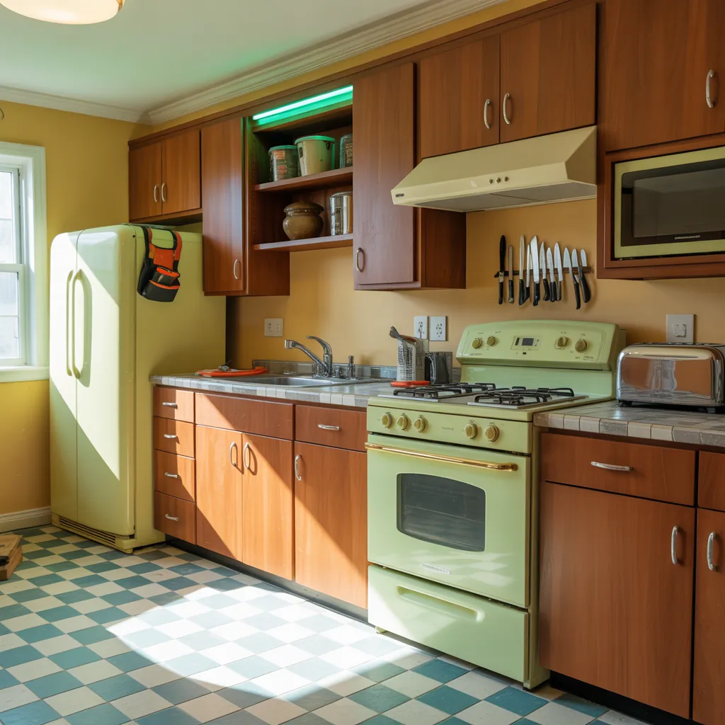 90s kitchen aesthetic