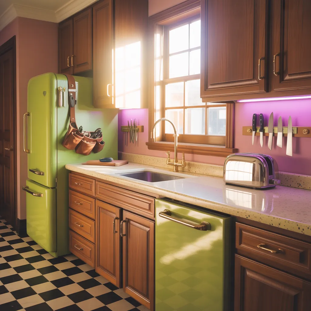 90s kitchen aesthetic