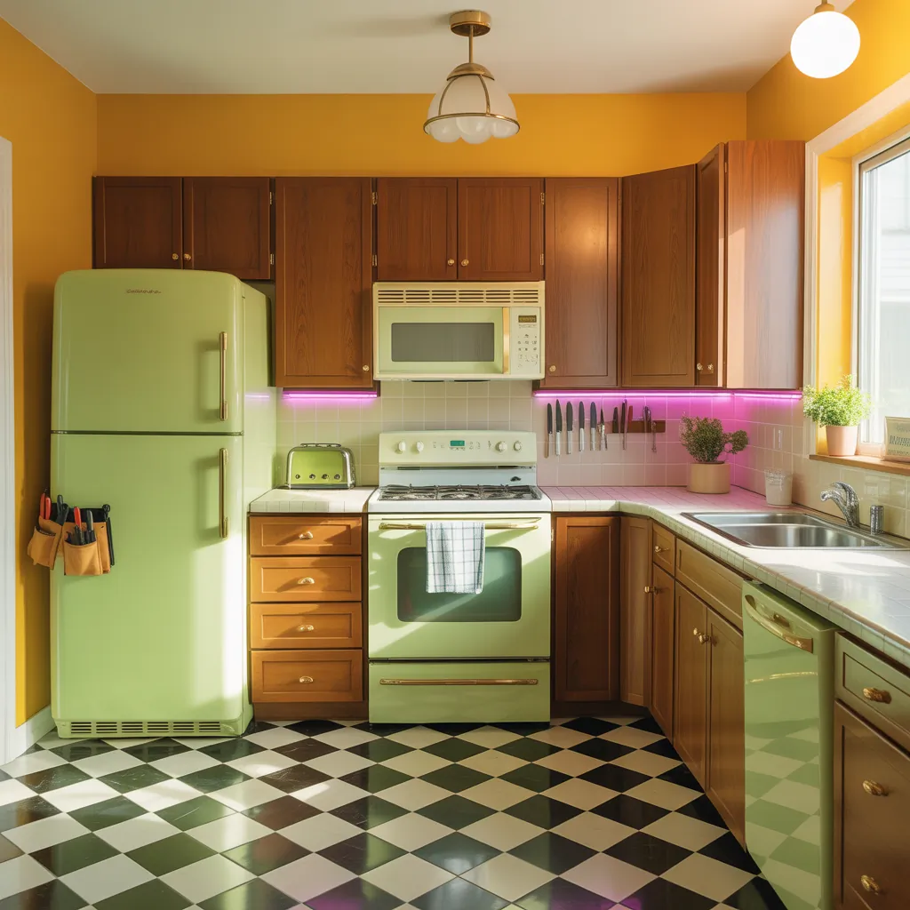 90s kitchen aesthetic