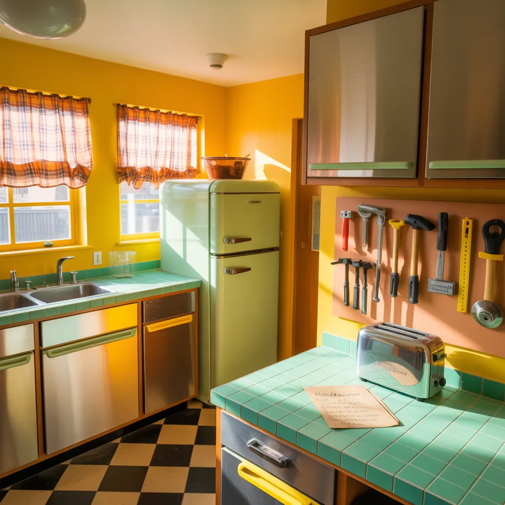 90s kitchen aesthetic