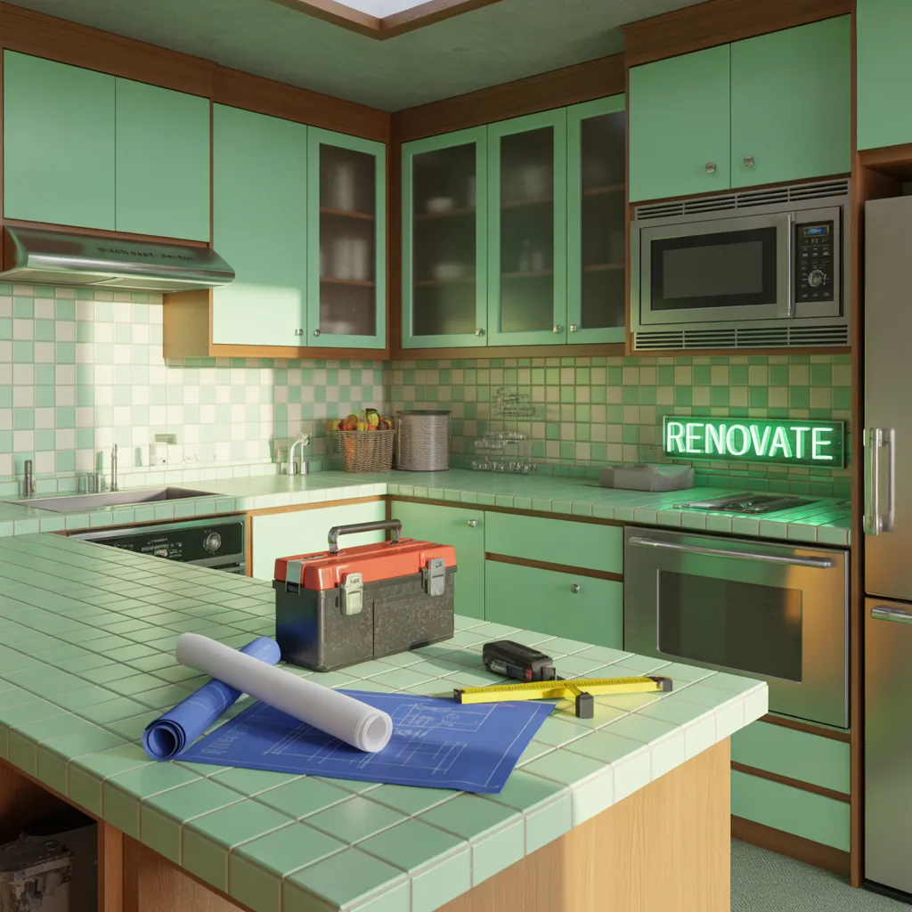 90s kitchen aesthetic