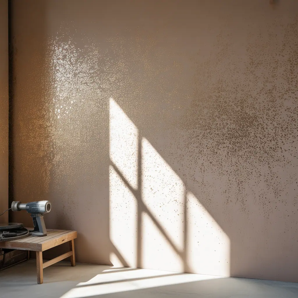 accent wall ideas glitter