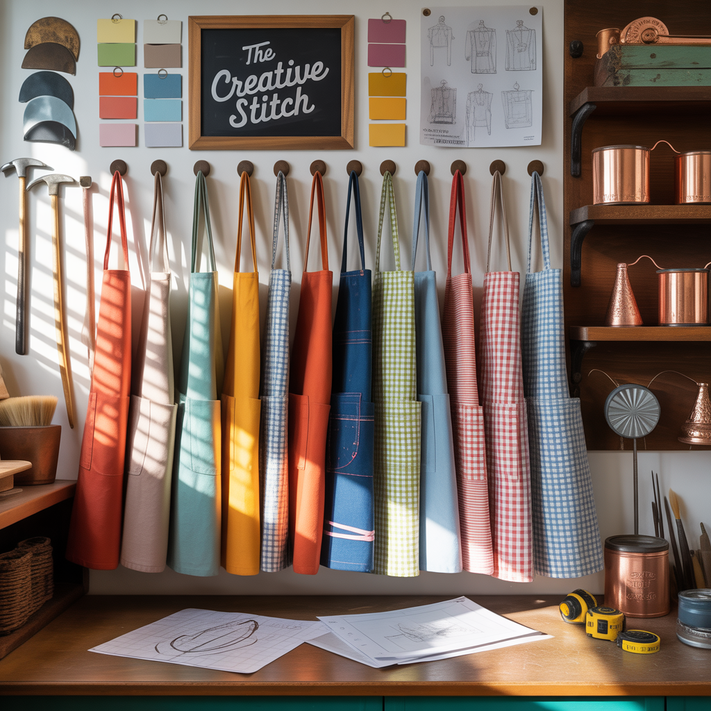 apron ideas display