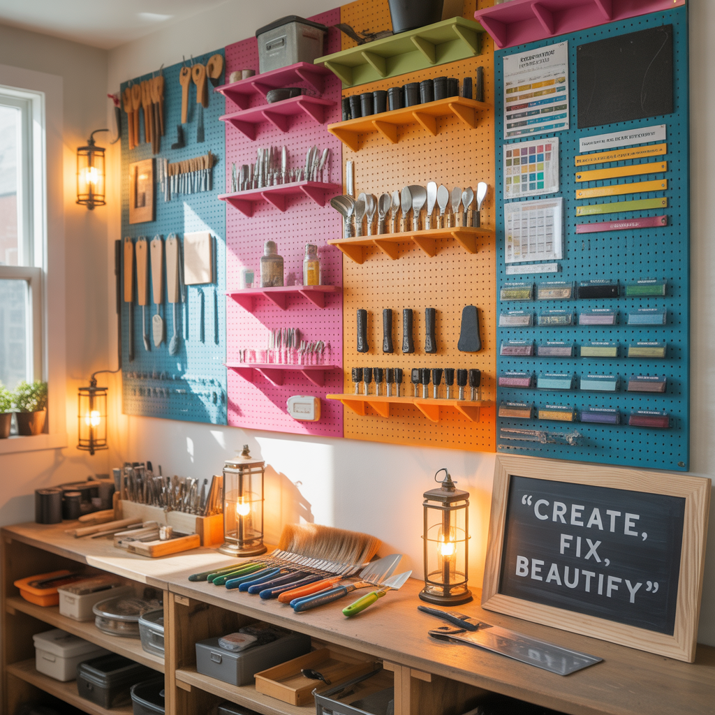 apron ideas display