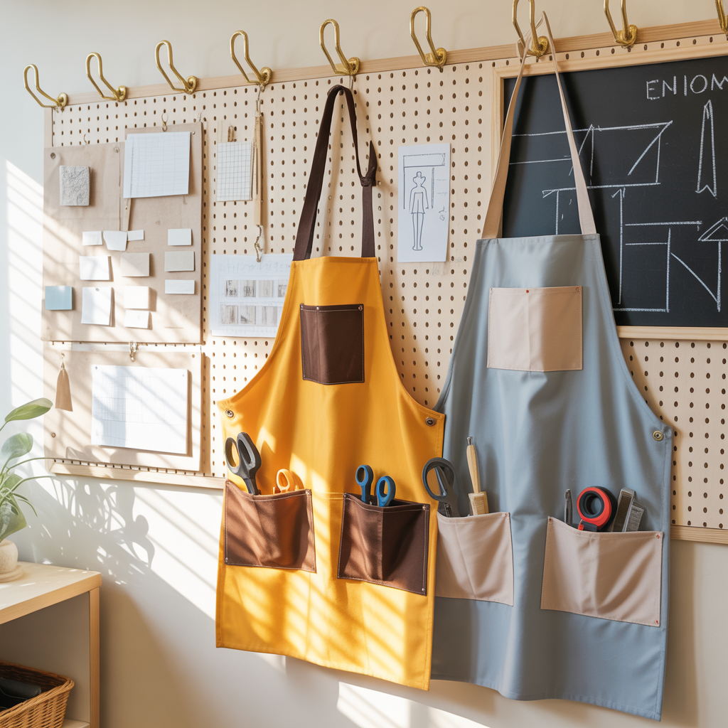 apron ideas display