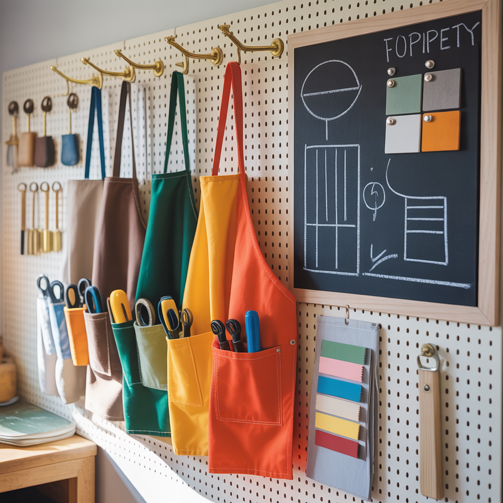 apron ideas display