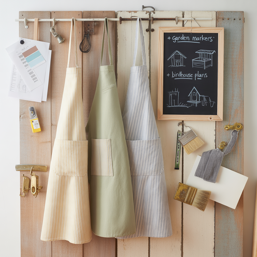 apron ideas display