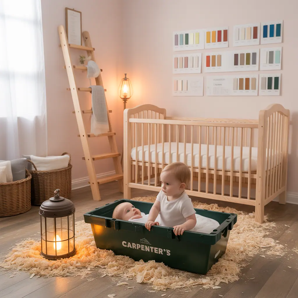 at home baby photoshoot inspiration