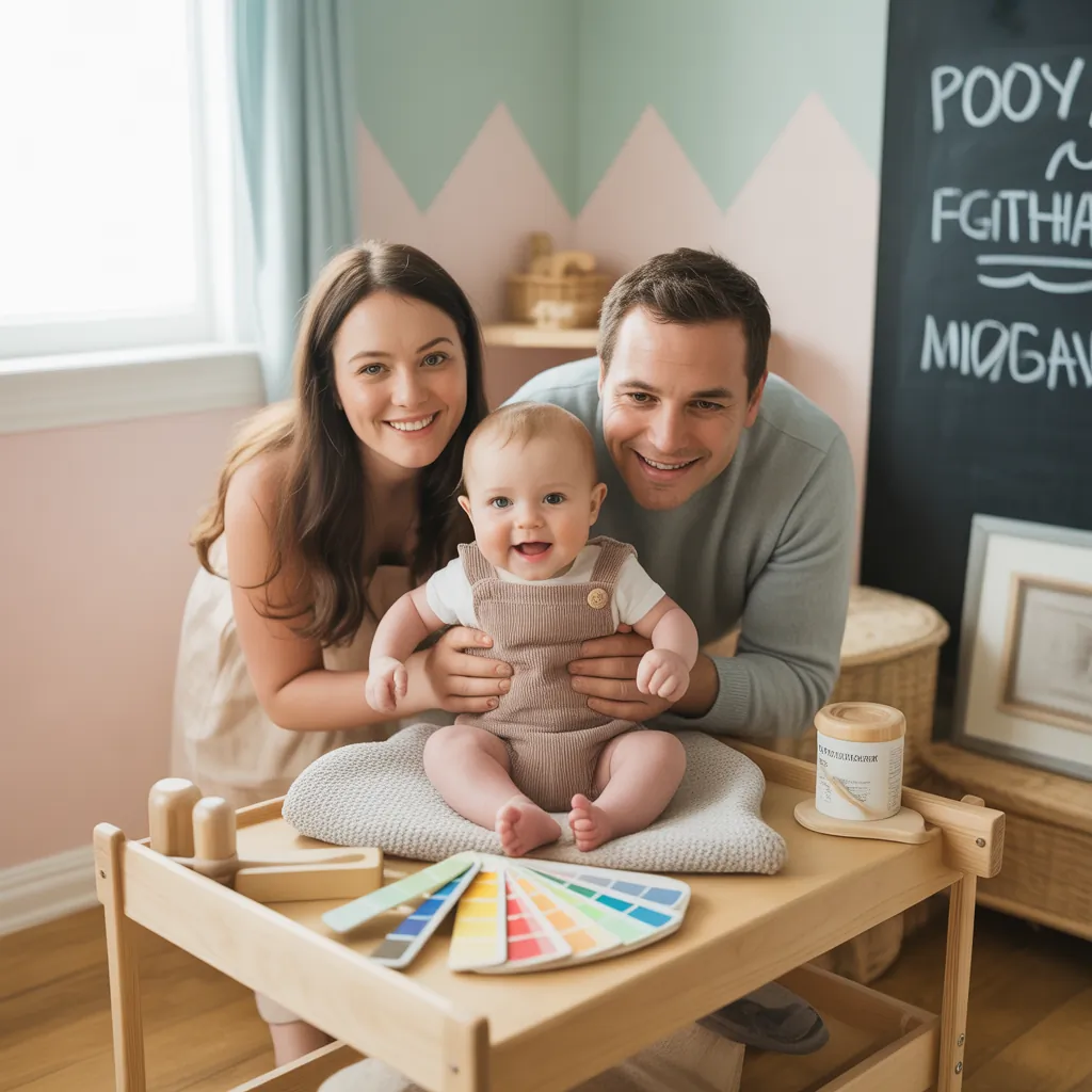 at home baby photoshoot inspiration