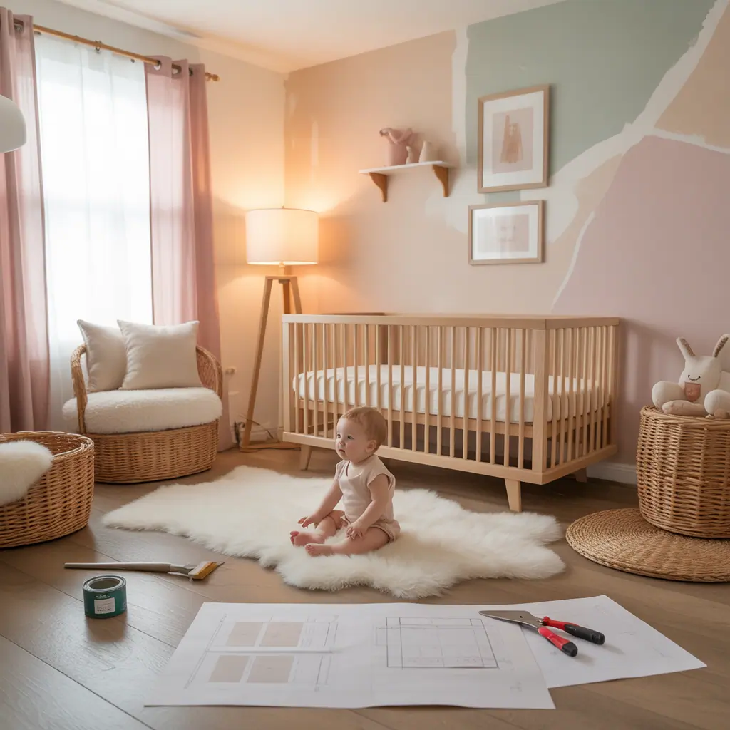 at home baby photoshoot inspiration