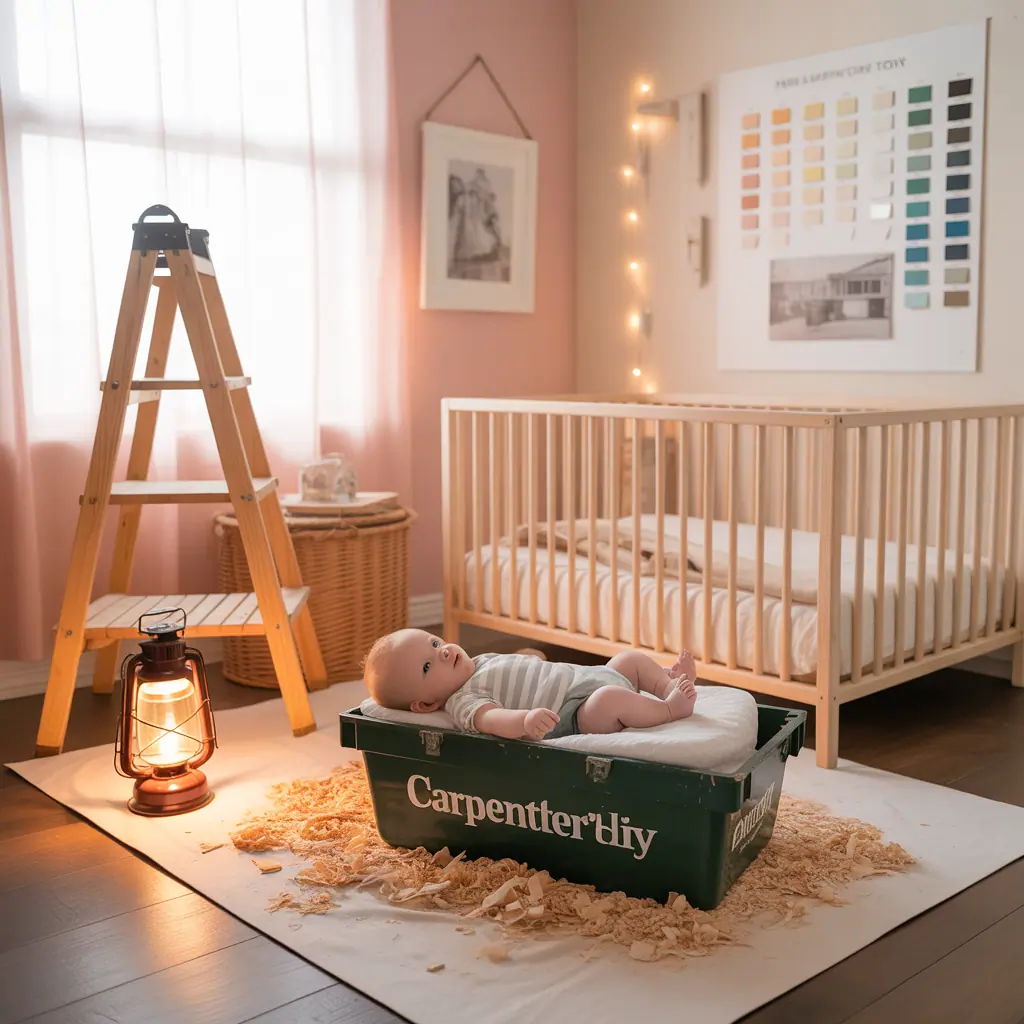 at home baby photoshoot inspiration