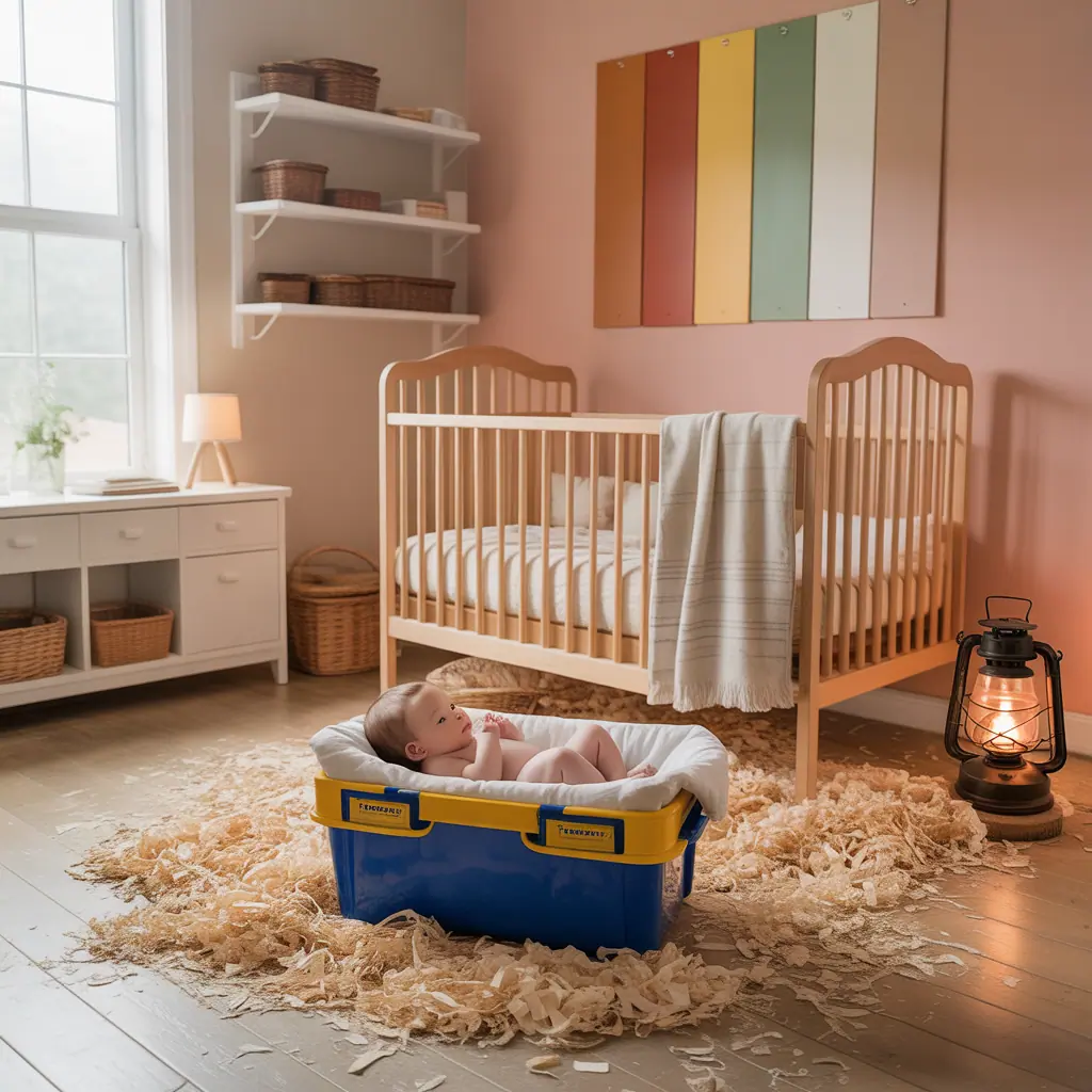 at home baby photoshoot inspiration