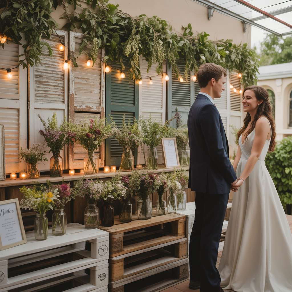 at home wedding ideas on a budget
