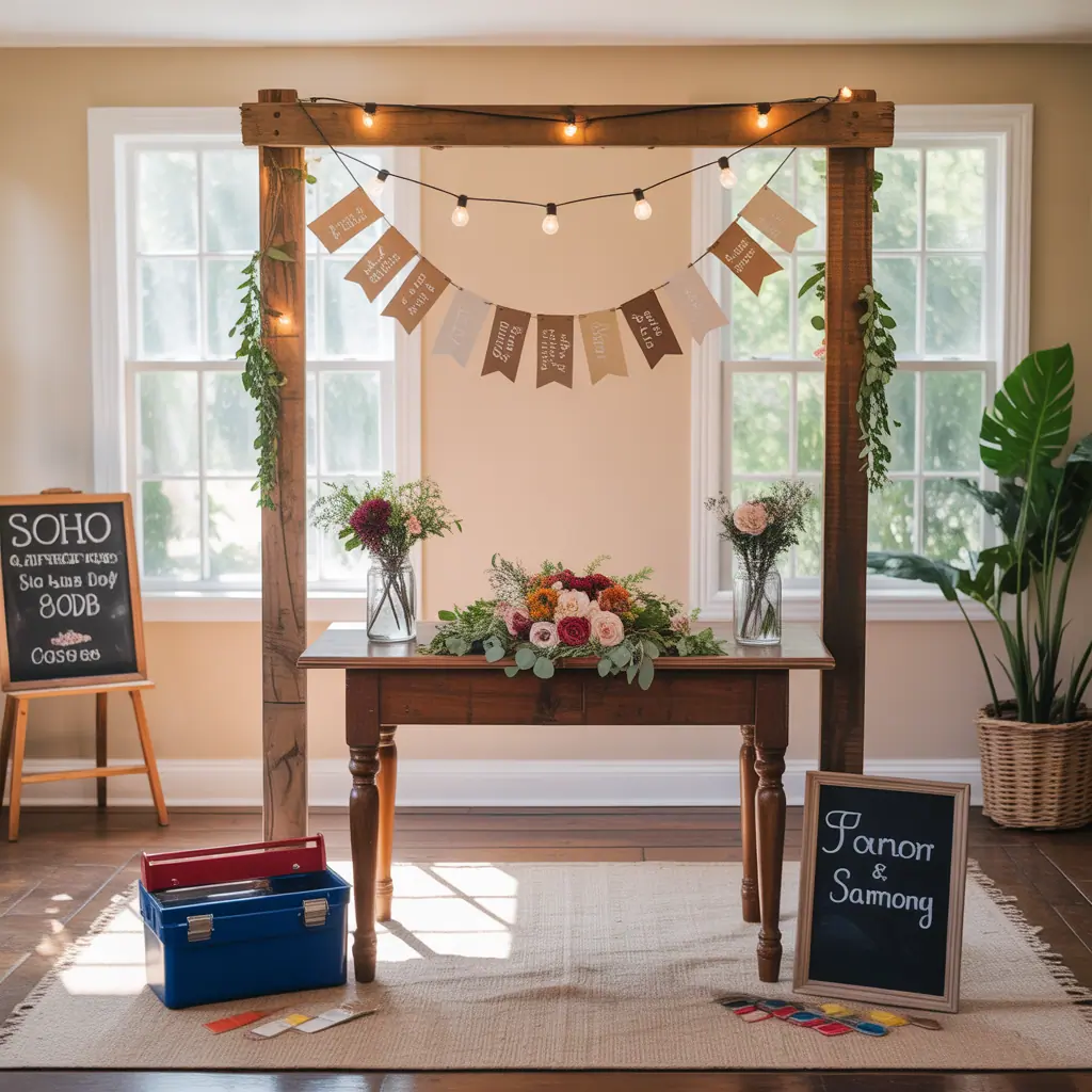at home wedding ideas on a budget