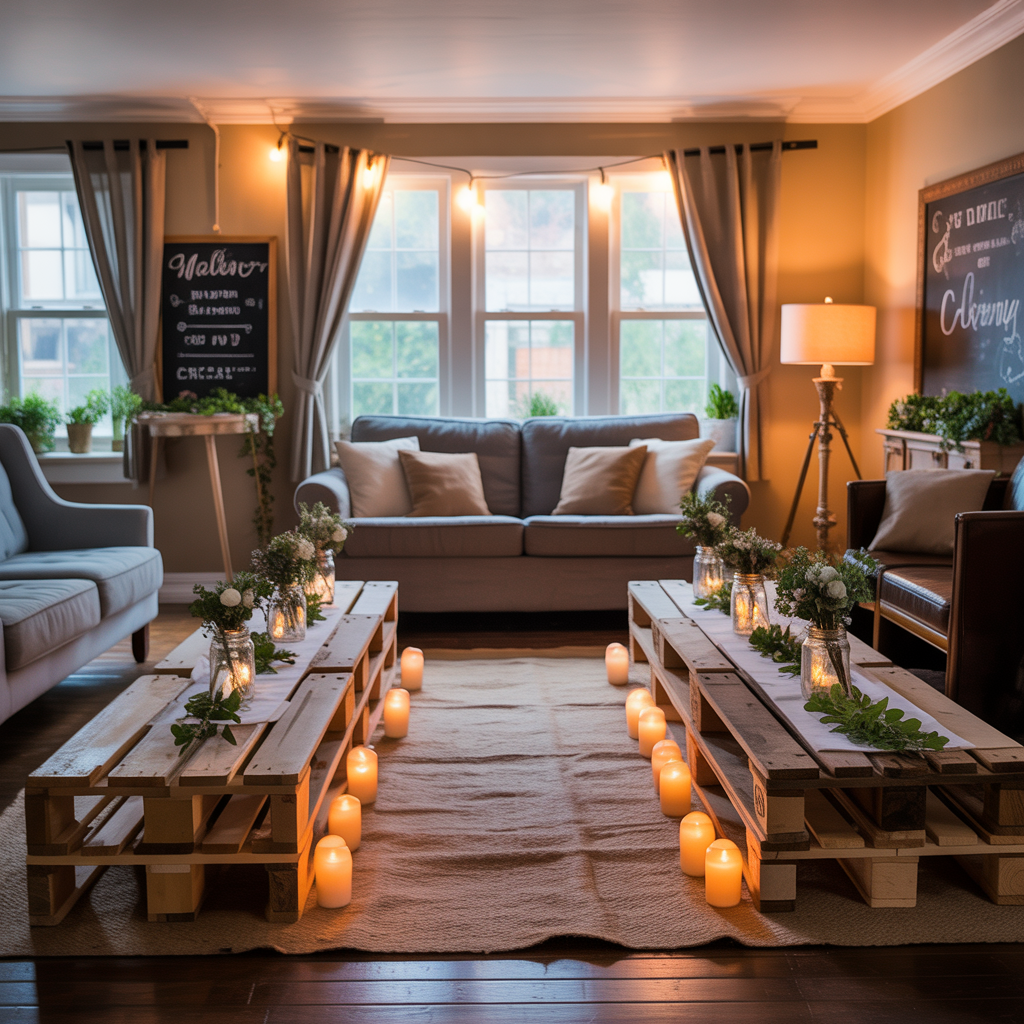 at home wedding ideas on a budget