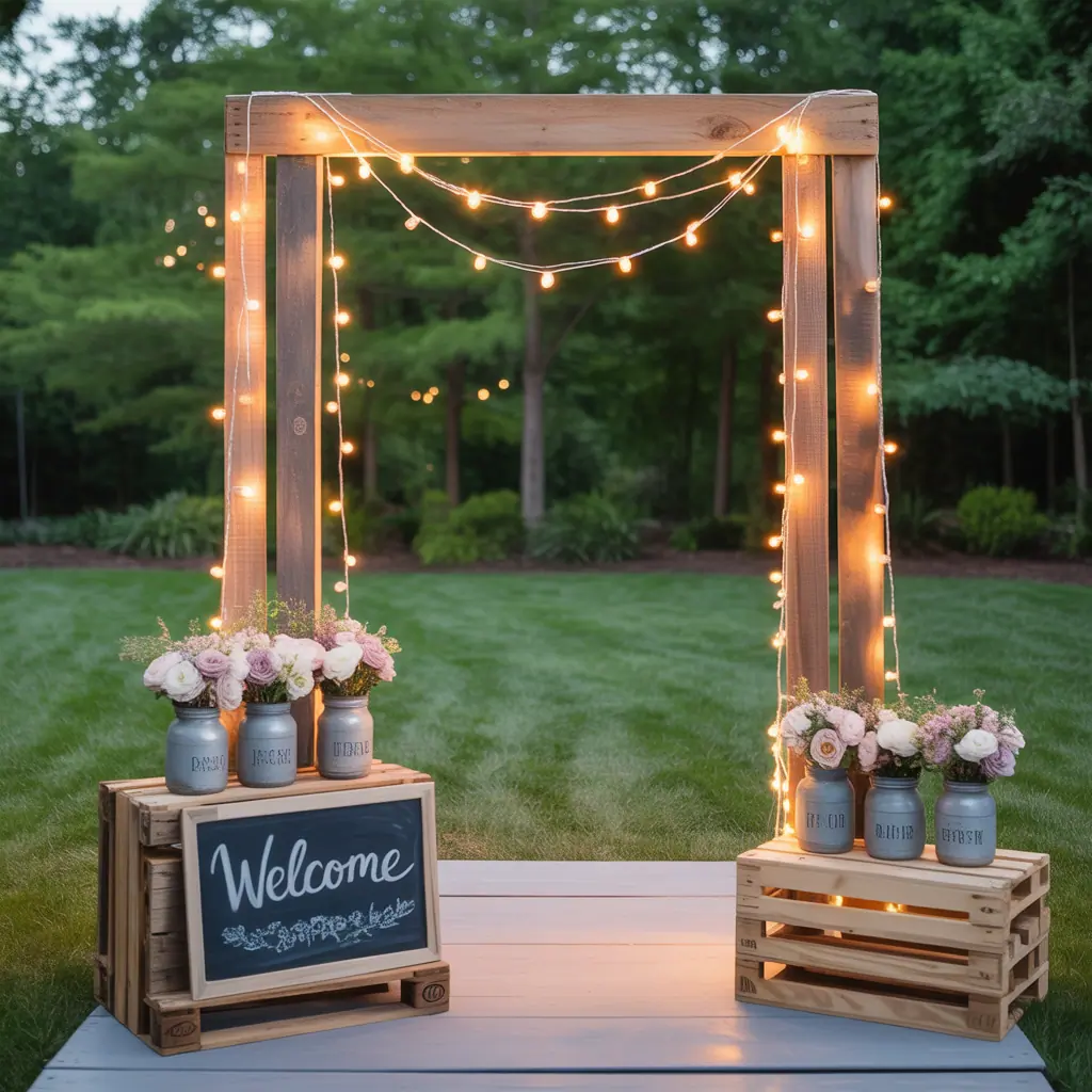 at home wedding ideas on a budget