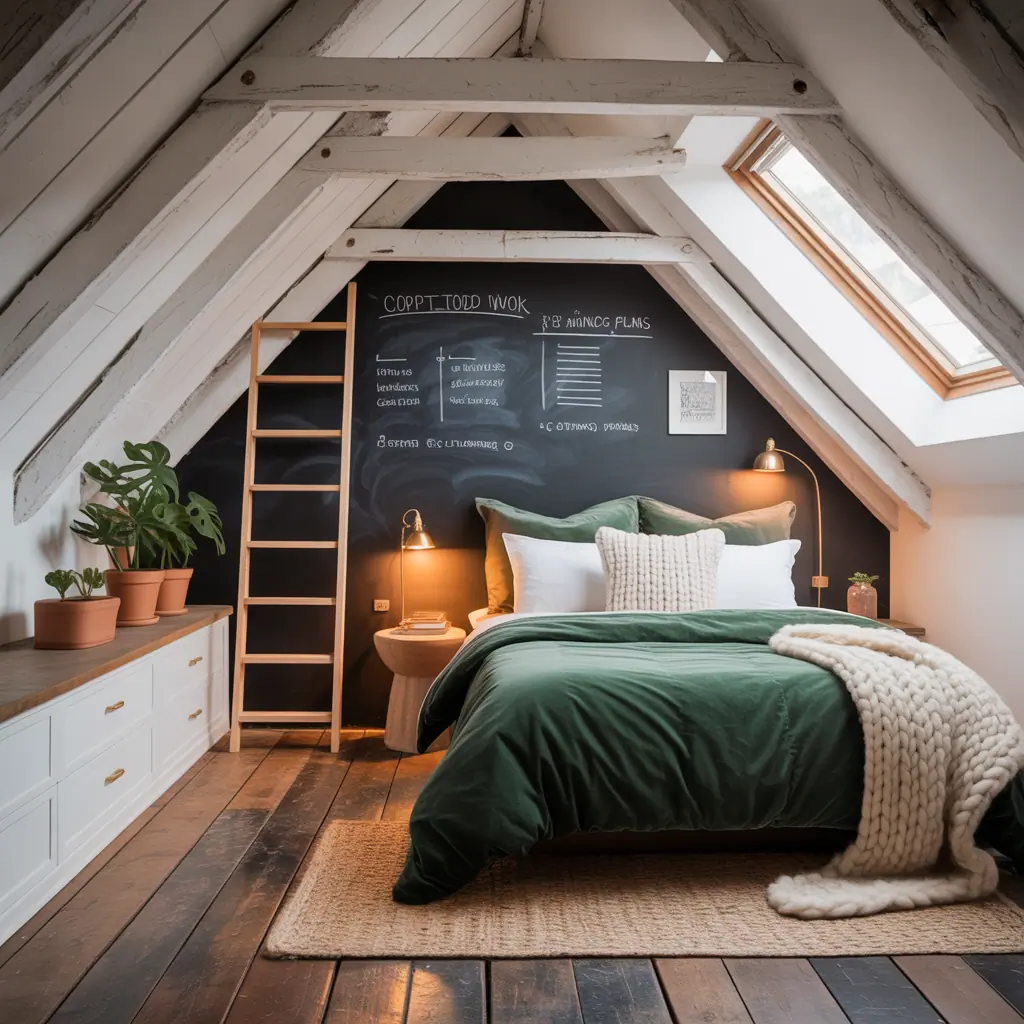 attic bedroom idea