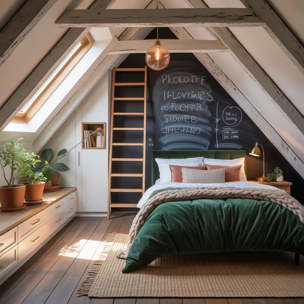 attic bedroom idea