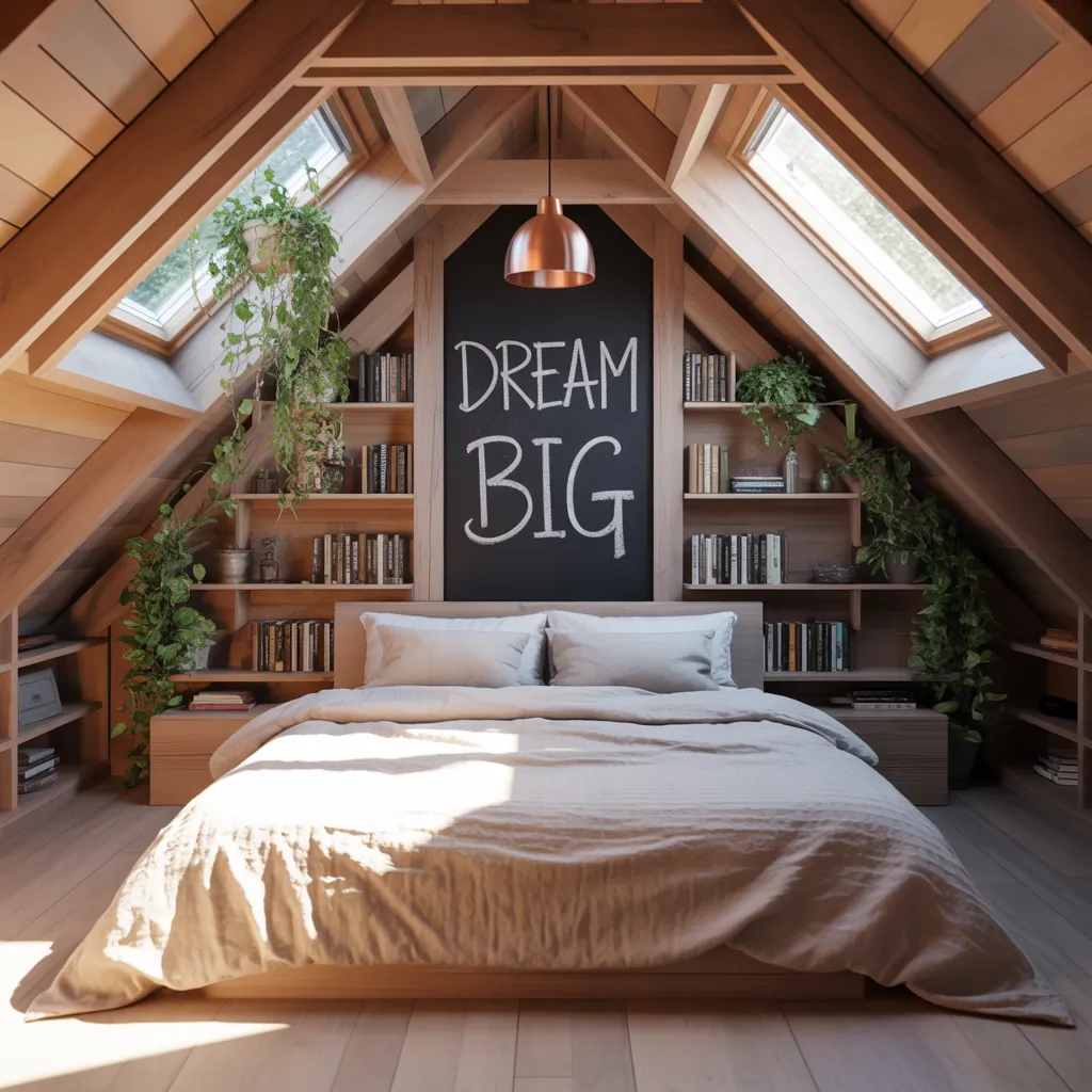 attic bedroom idea