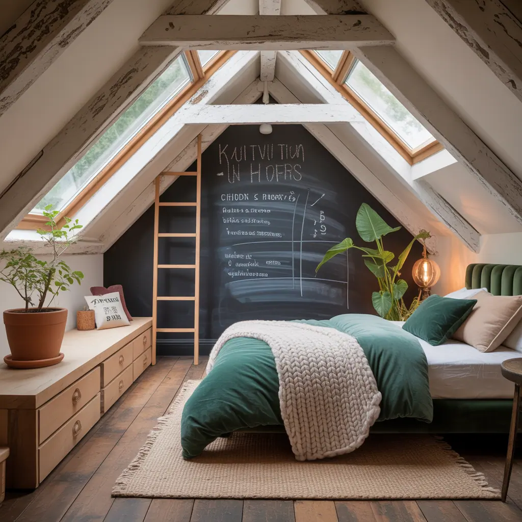 attic bedroom idea