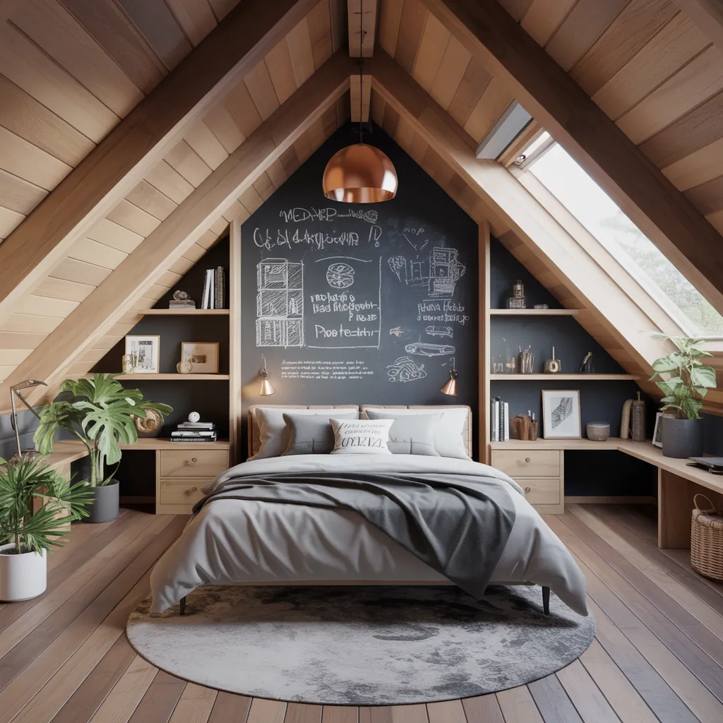 attic bedroom idea