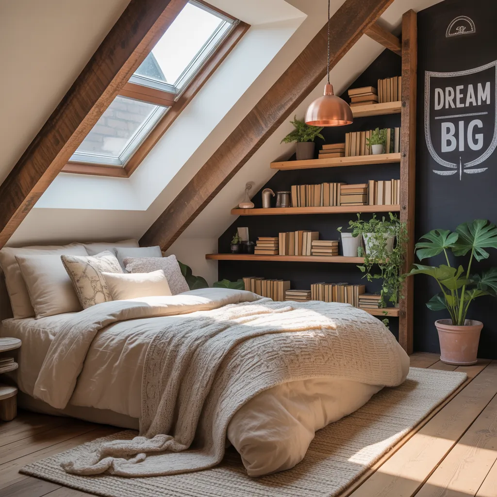 attic bedroom idea