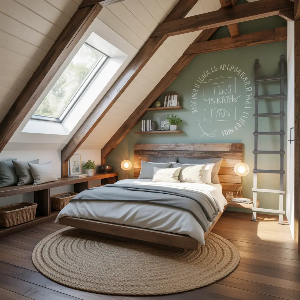 attic bedroom idea