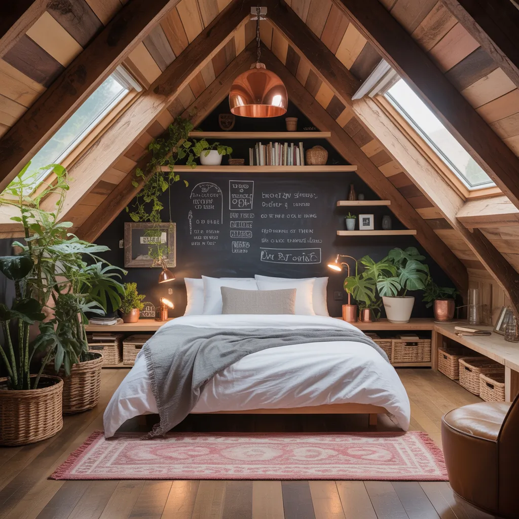 attic bedroom idea