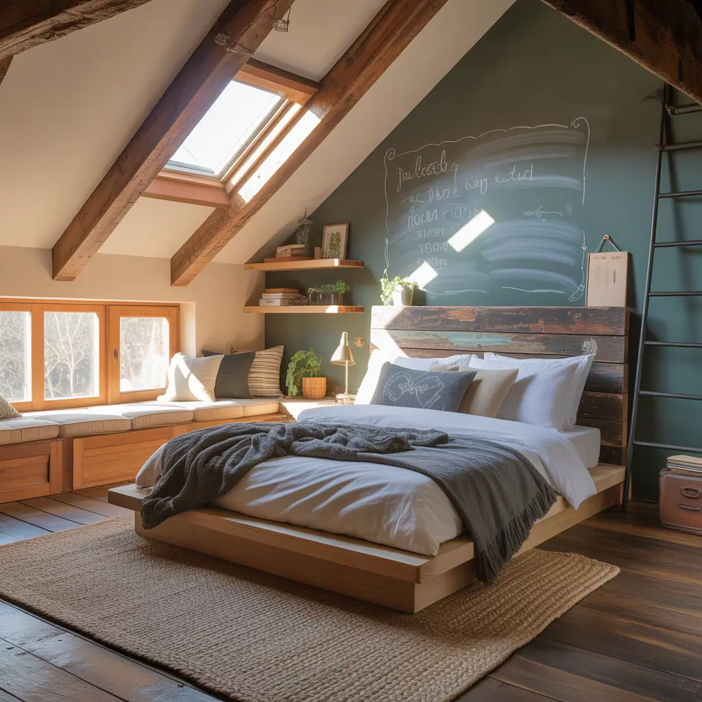 attic bedroom idea