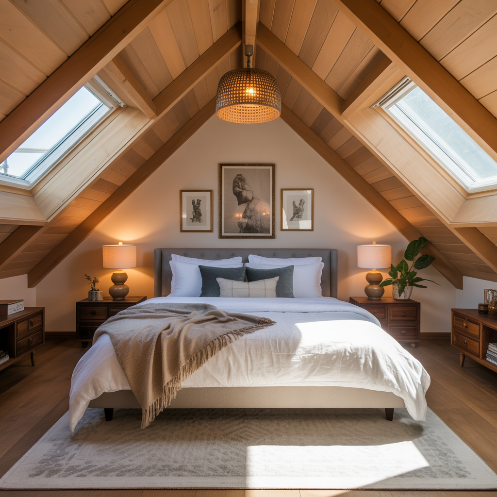 attic master bedroom ideas