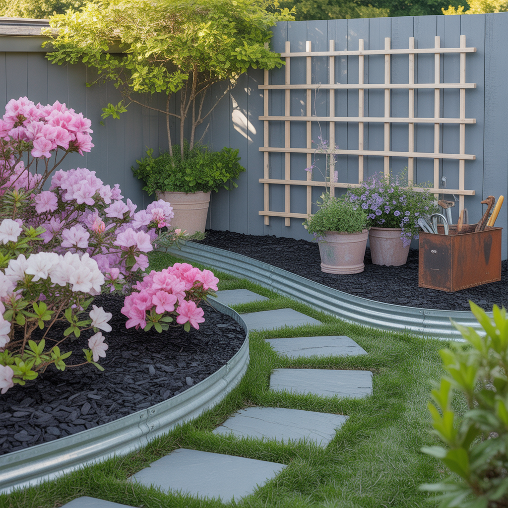 azalea flower bed ideas