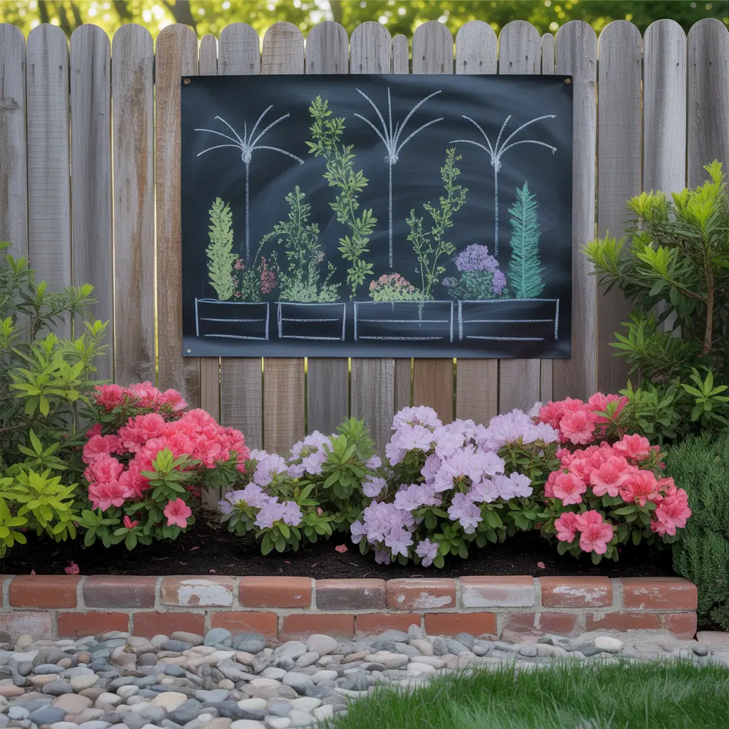 azalea flower bed ideas