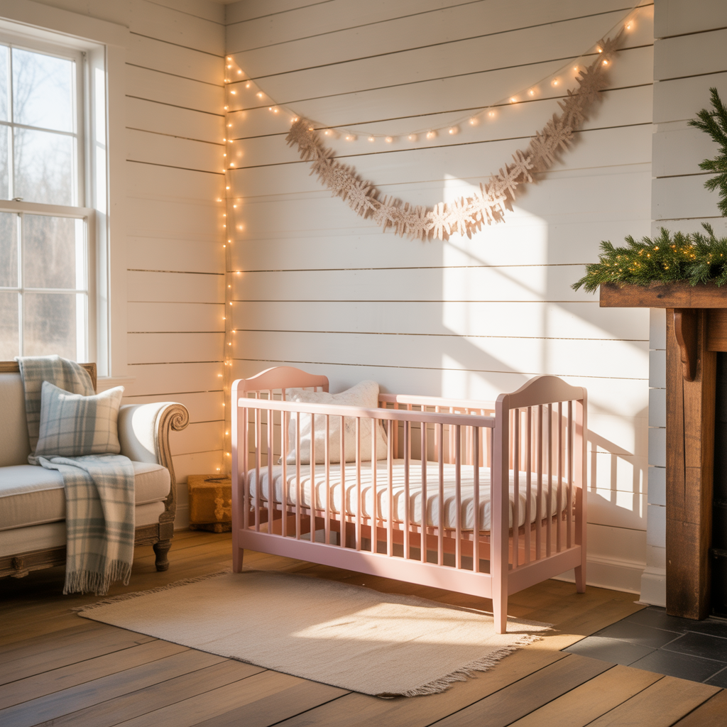 baby christmas photoshoot home ideas